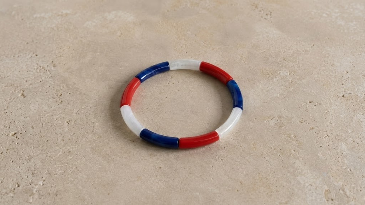 Esquema Pulseras del Mundial: crea tus propias joyas con los colores de tu equipo favorito