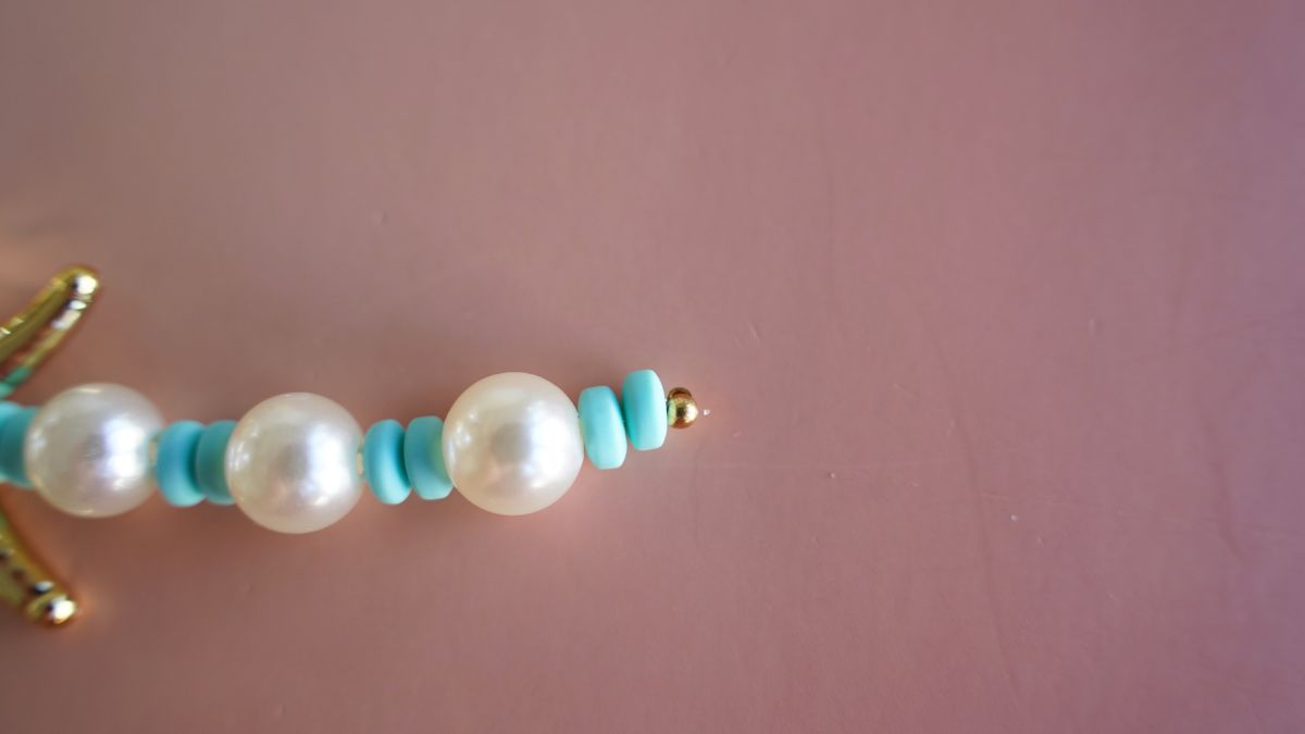 Adorno para bolso con colgante bordado : Paso 5