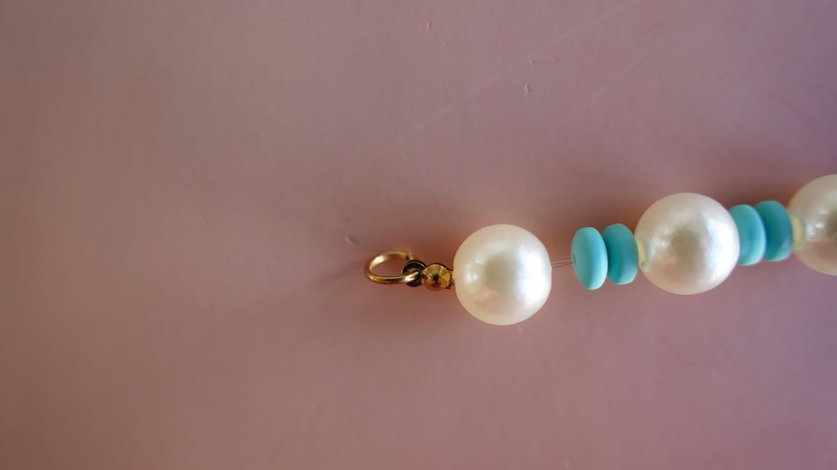 Adorno para bolso con colgante bordado : Paso 6