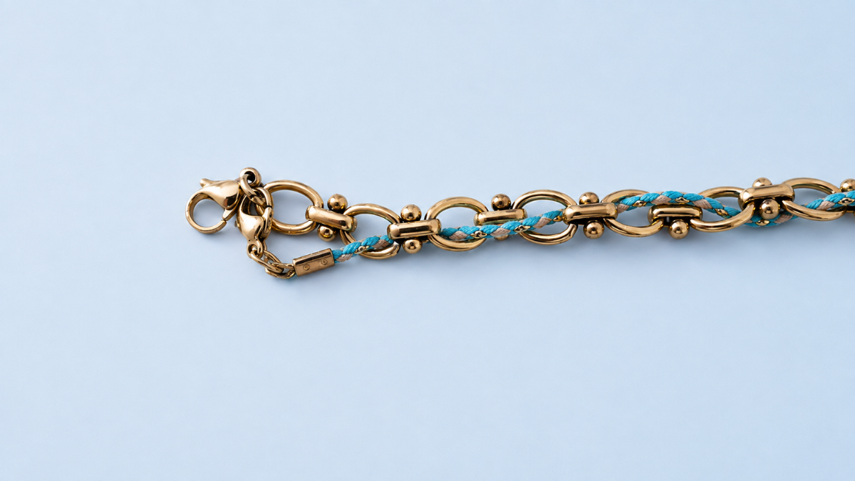 Pulsera de cordón con dijes : Paso 3 Pulsera de cordón con dijes : Paso 3