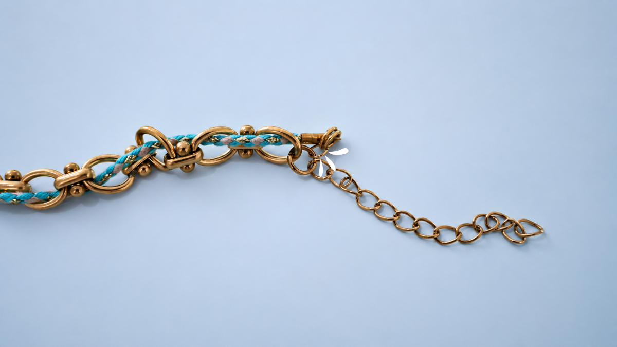 Pulsera de cordón con dijes : Paso 5 Pulsera de cordón con dijes : Paso 5