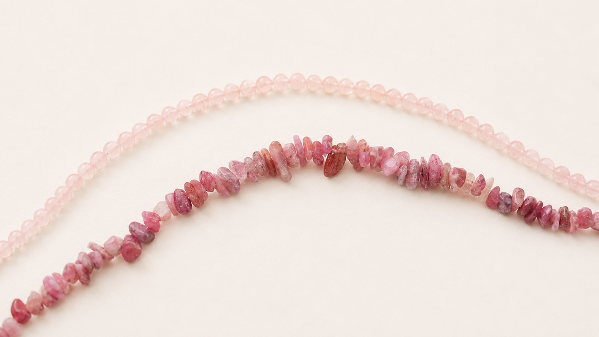 Collar de varias vueltas con piedras preciosas y cuentas de nácar : Paso 5 Collar de varias vueltas con piedras preciosas y cuentas de nácar : Paso 5