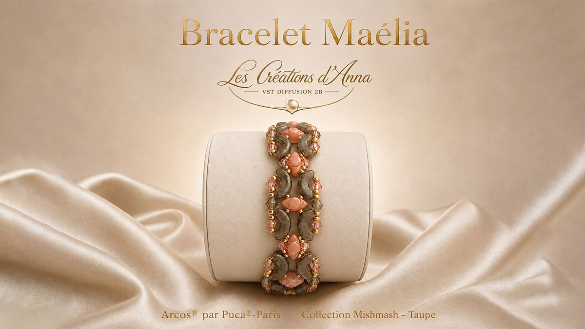 Pulsera Maelia de Les créations d'Anna® Pulsera Maelia de Les créations d'Anna®