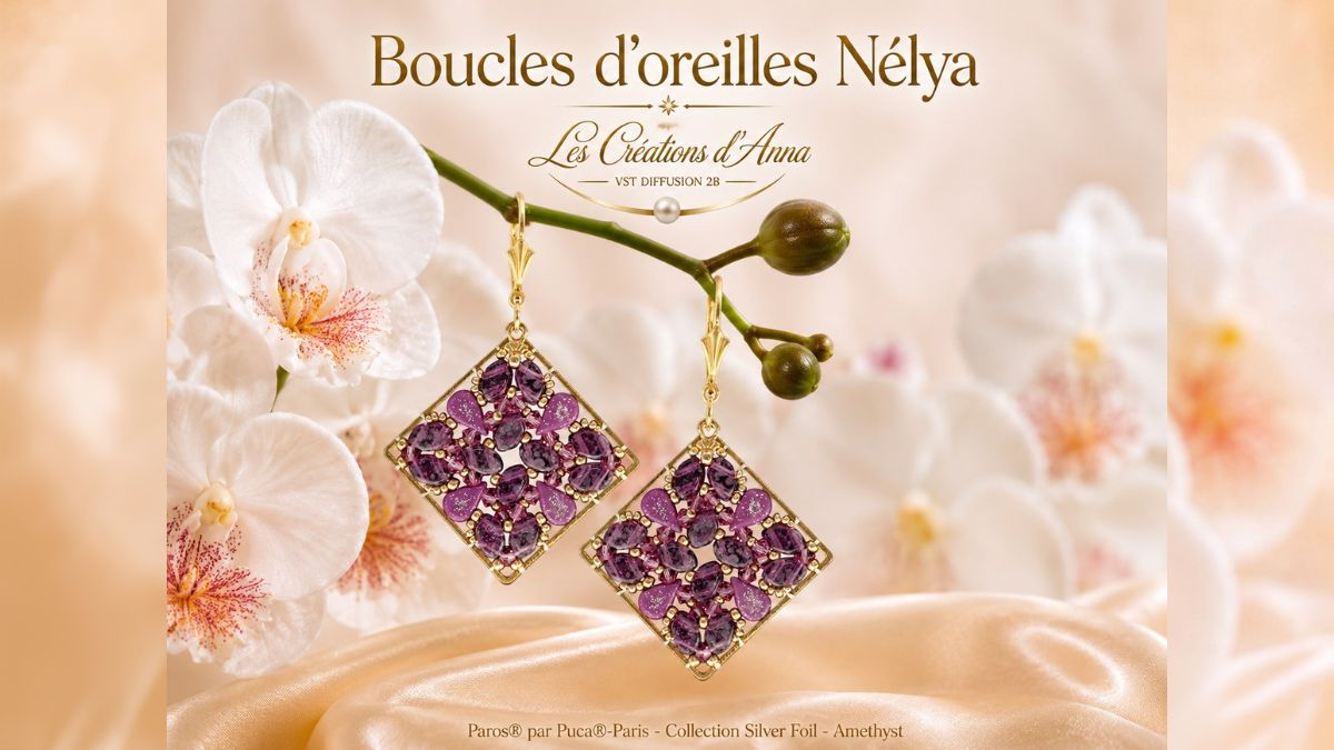 Pendientes Nelya de Les créations d'Anna®