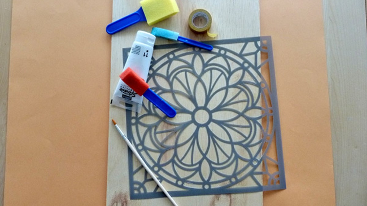 Manijas de las puertas de arcilla de polímero de la joyería Cernit y mandala plantilla : Paso 8