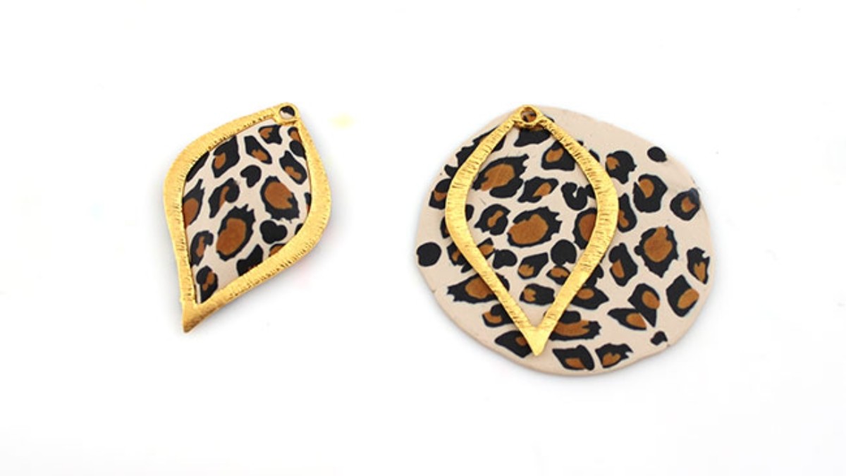 Set de joyas de fimo con forma de pato leopardo : Paso 9 Set de joyas de fimo con forma de pato leopardo : Paso 9