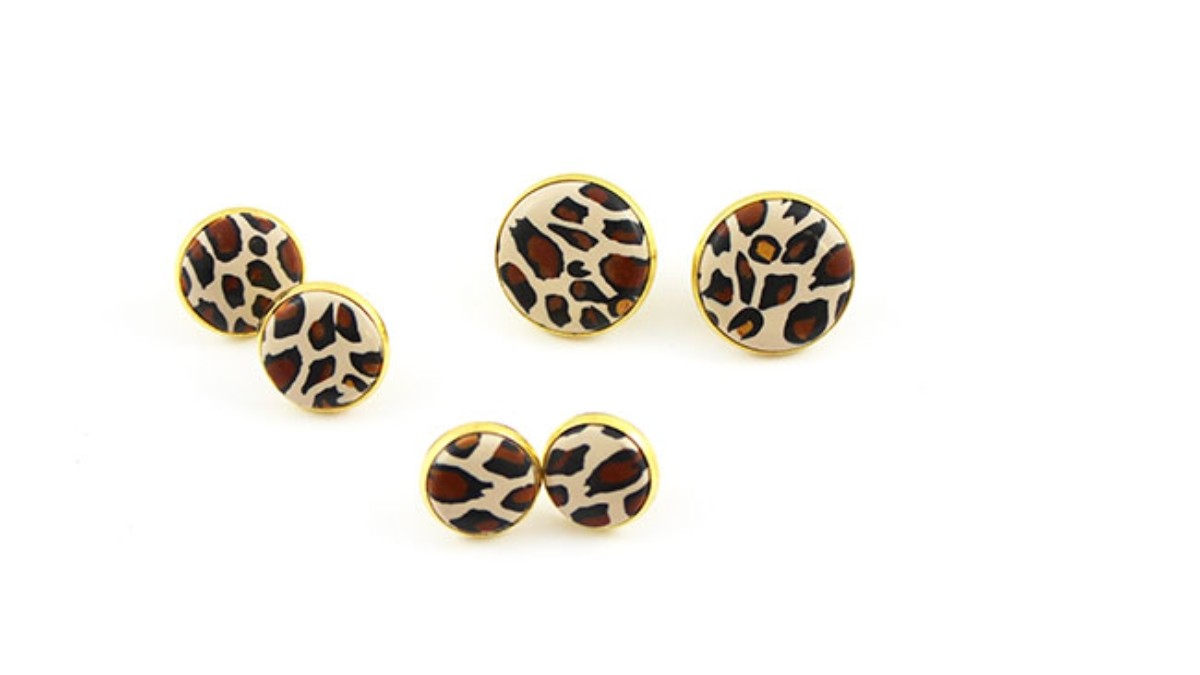 Set de joyas de fimo con forma de pato leopardo : Paso 16 Set de joyas de fimo con forma de pato leopardo : Paso 16