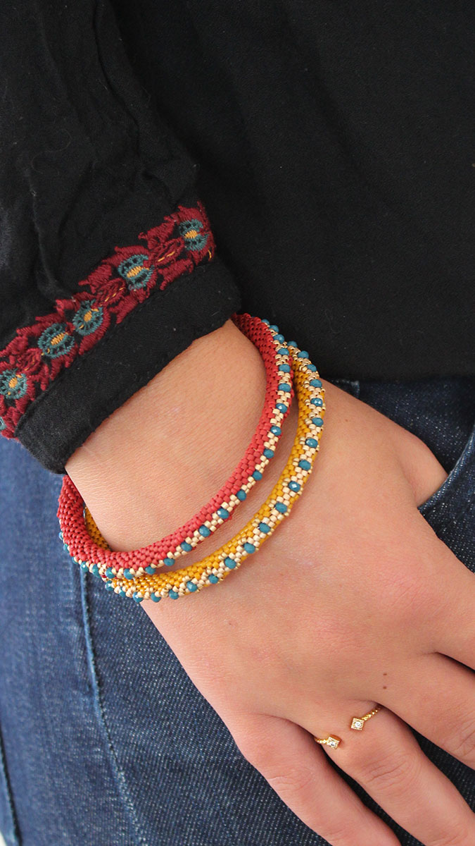 Esquema Pulsera de Peyote Miyuki redonda Esquema Pulsera de Peyote Miyuki redonda