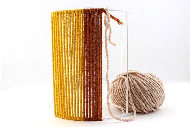 Pantalla de bricolaje con lana : Paso 3 Pantalla de bricolaje con lana : Paso 3